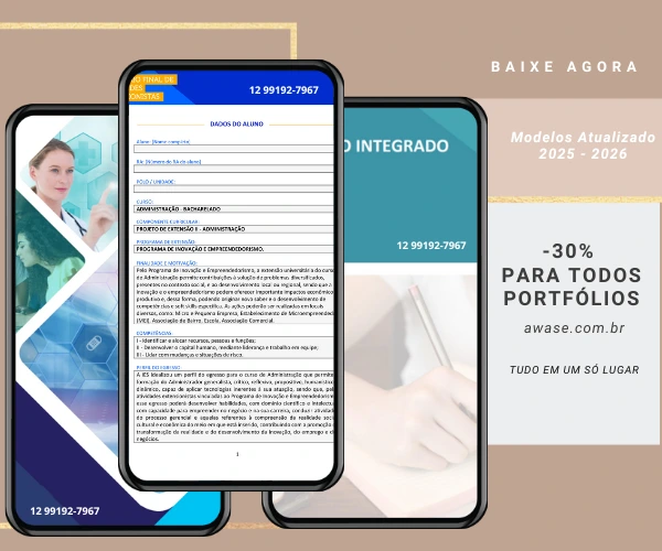 Projeto de Extensão Completo Pronto