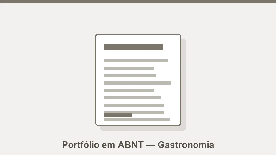Apresentação do relatório final em evento comunitário com equipe e público — Portfólio Individual Projeto de Extensão II Gastronomia