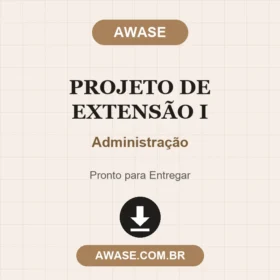 Projeto de Extensão I Administração