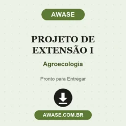 Projeto de Extensão I de Agroecologia pronto para download