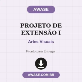 Projeto de Extensão I Artes Visuais