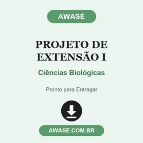 Projeto de Extensão I Ciências Biológicas