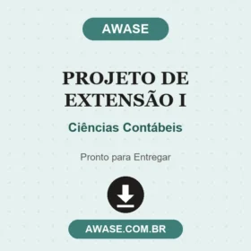 Projeto de Extensão I Ciências Contábeis
