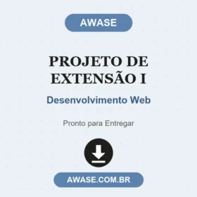 Projeto de Extensão I Desenvolvimento Web