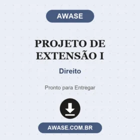 Projeto de Extensão I Direito