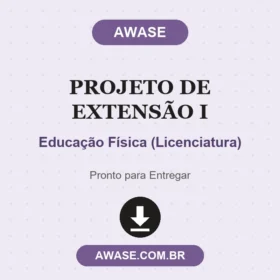 Projeto de Extensão I Educação Física (Licenciatura)