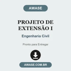 Projeto de Extensão I Engenharia Civil