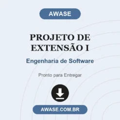 Projeto de Extensão I de Engenharia de Software pronto para download
