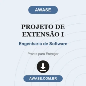 Projeto de Extensão I Engenharia de Software