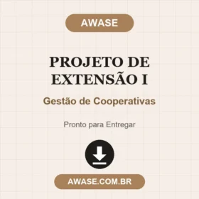 Projeto de Extensão I Gestão de Cooperativas