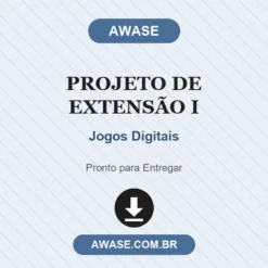 Projeto de Extensão I de Jogos Digitais pronto para download