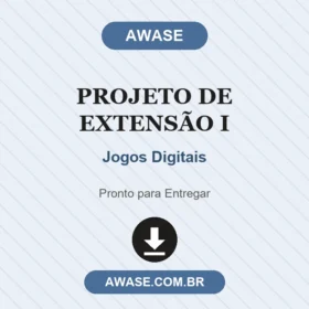 Projeto de Extensão I Jogos Digitais