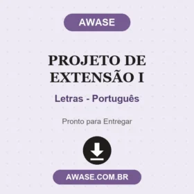 Projeto de Extensão I Letras - Português