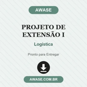 Projeto de Extensão I Logística