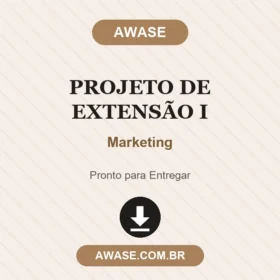 Projeto de Extensão I Marketing