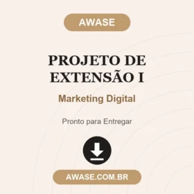 Projeto de Extensão I Marketing Digital