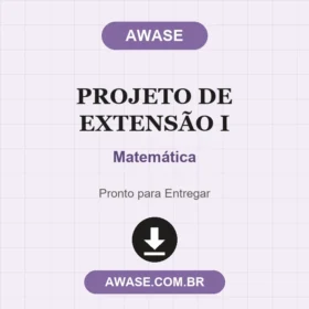 Projeto de Extensão I Matemática
