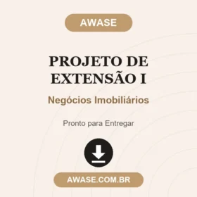 Projeto de Extensão I Negócios Imobiliários