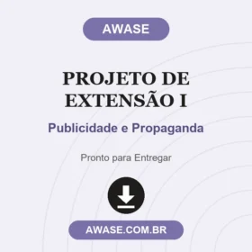 Projeto de Extensão I Publicidade e Propaganda