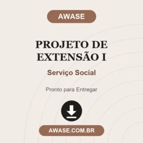 Projeto de Extensão I Serviço Social