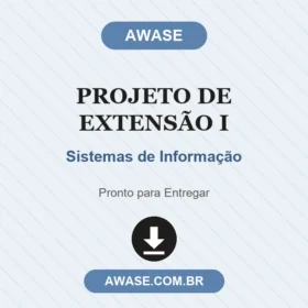 Projeto de Extensão I Sistemas de Informação