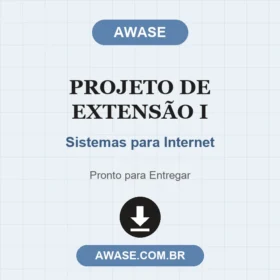 Projeto de Extensão I Sistemas para Internet